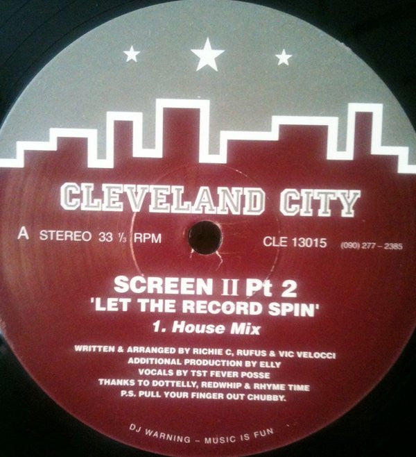 Screen II : Let The Record Spin (12")
