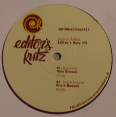 Various : Editor's Kutz #5 (12", Pur)