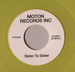 Unknown Artist : Sister To Sister / We Are The Sunset (7", Yel)