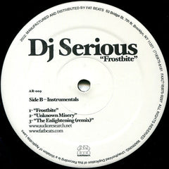 DJ Serious : Frostbite (12")