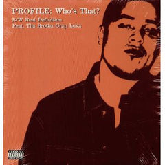 Profile : Who's That / Real Definition (12")