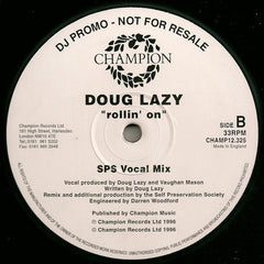 Doug Lazy : Rollin' On (2x12", Promo)