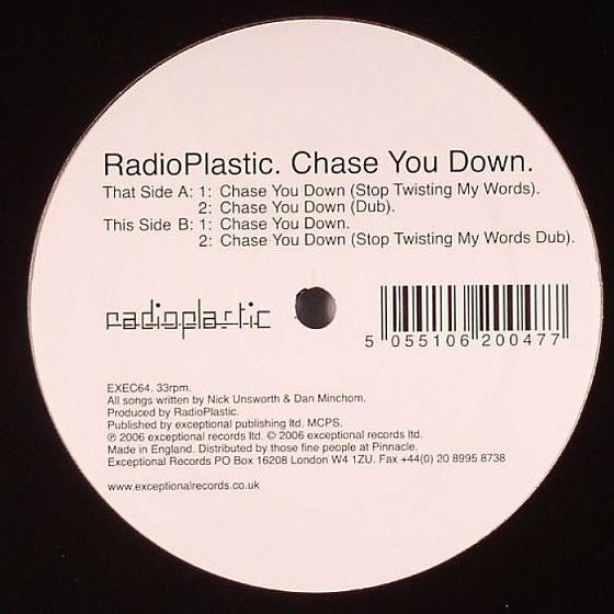 Radioplastic : Chase You Down (12")