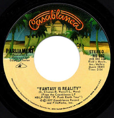 Parliament : Fantasy Is Reality (7", Single, San)