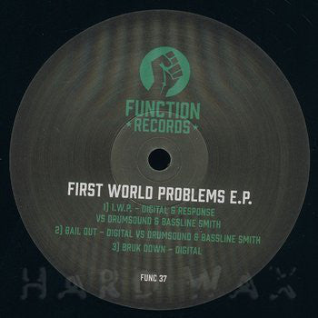 Digital & Response Vs Drumsound & Simon "Bassline" Smith : First World Problems E.P. (12", EP)
