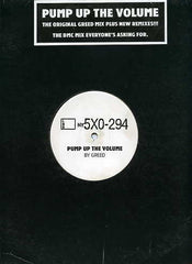 Greed : Pump Up The Volume (12")