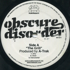 Obscure Disorder : The Grill / Like (12")