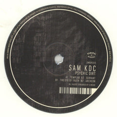 Sam KDC : Psychic Dirt EP (12", EP, Whi)
