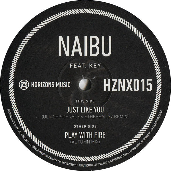 Naibu : Just Like You (Remix) (12")