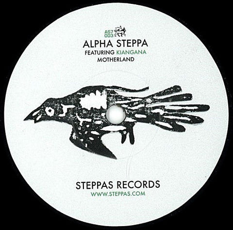 Alpha Steppa Featuring Kiangana : Motherland (7")