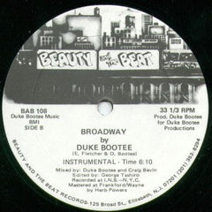 Duke Bootee : Broadway (12")