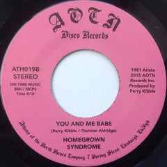 Homegrown Syndrome : Confrontation (7", Single, RE)