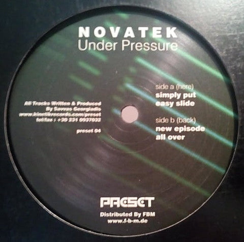 Novatek : Under Pressure (12")