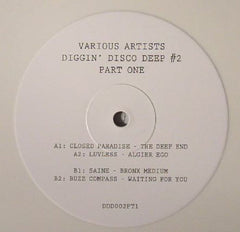Various : Diggin' Disco Deep #2 Part One (12", Whi)