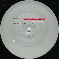 Gaetano Parisio : Advanced Techno Research Selection 98-00 (2x12")