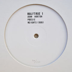 John Horton (9) : halftrue1 (12", Num, Whi)
