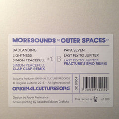 Moresounds : The Outer Spaces EP (12", EP, Ltd, Num, W/Lbl)