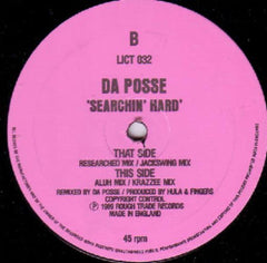 Da Posse : Searchin' Hard (New U.S. Remixes) (12", EP)