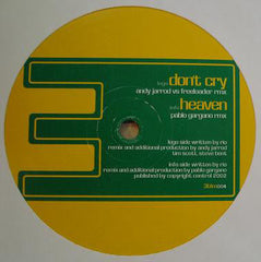 Rio (12) : Don't Cry / Heaven (12")