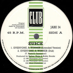 Zuice : Everyone A Winner (Extended) (12", Single)