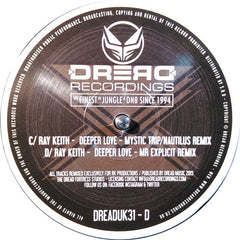Ray Keith : Deeper Love (Remixes) (2x12", EP)