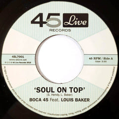 Boca 45 : Soul On Top (7", Ltd)