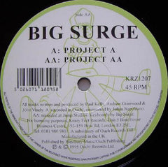 Big Surge : Project A / Project AA (12")
