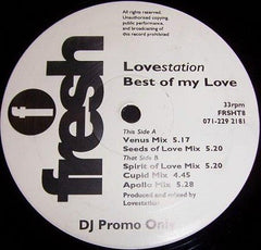 Lovestation : Best Of My Love (12", Promo)