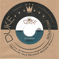 Lizzy With Tommy McCook Allstars / Freddie McKay With Tommy McCook & The Supersonics : Love Is A Treasure (7", RE)