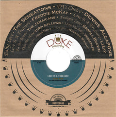 Lizzy With Tommy McCook Allstars / Freddie McKay With Tommy McCook & The Supersonics : Love Is A Treasure (7", RE)