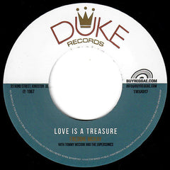 Lizzy With Tommy McCook Allstars / Freddie McKay With Tommy McCook & The Supersonics : Love Is A Treasure (7", RE)