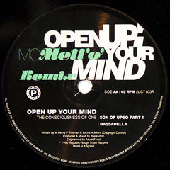 MC Mell'O' : Open Up Your Mind (Remix) (12", Single)