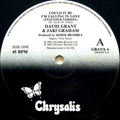 David Grant & Jaki Graham : Could It Be I'm Falling In Love (Extended Version) (12", Single)