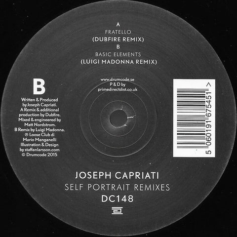 Joseph Capriati : Self Portrait Remixes (12")