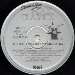 The London Symphony Orchestra And The Royal Choral Society : Classic Rock Rock Classics (LP, Album, Gat)