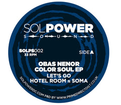 Obas Nenor : Color Soul EP (12", EP)