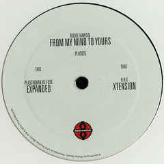 Richie Hawtin : From My Mind To Yours (12")