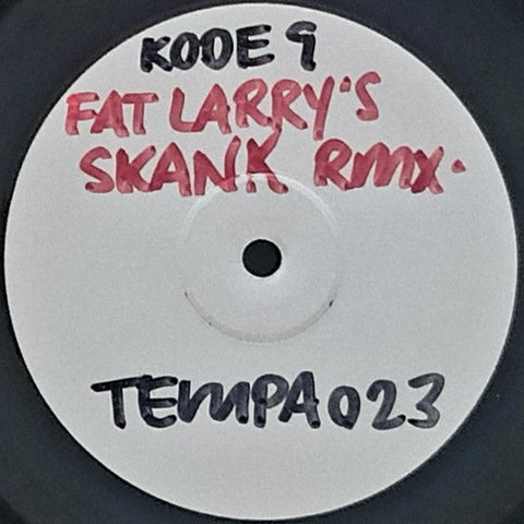 Kode9, Benny Ill & The Culprit : Fat Larry's Skank - Remix (12", Promo, W/Lbl)