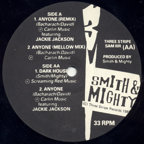 Smith & Mighty : Anyone (Remix) / Dark House (12")