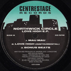 Northwick Circle : Love High E.P. (12", EP)