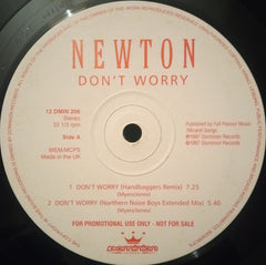 Newton (2) : Don't Worry (12", Promo)