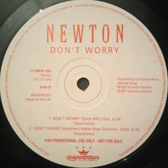 Newton (2) : Don't Worry (12", Promo)