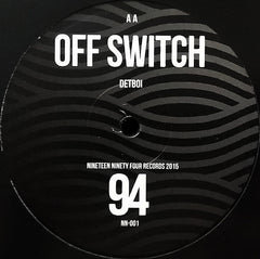 Detboi : Patterns EP (12", EP, Ltd)