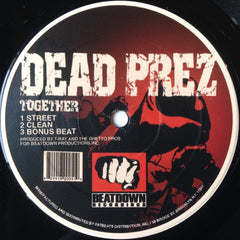 Dead Prez / Milano (2) : Together B/W Hope You're Listening (12")