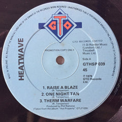 Heatwave : Hot Property (12", S/Sided, Promo, Smplr)