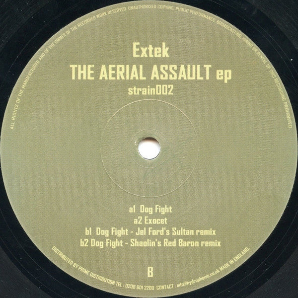 Extek : The Aerial Assault EP (12", EP)