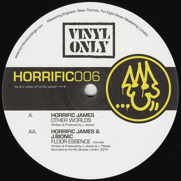 Horrific James & J.Bionic : Other Worlds / Floor Essence (12")
