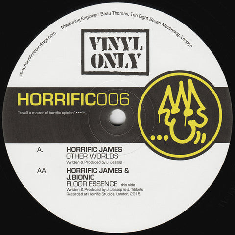 Horrific James & J.Bionic : Other Worlds / Floor Essence (12")