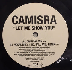 Camisra : Let Me Show You (12", Promo)