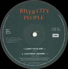 River City People : California Dreamin' / Carry The Blame (12", Single)